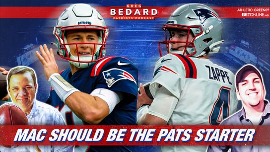 .@athleticsgreens Podcast: Bedard Patriots Pod - Mac Jones should be the starter, and it's not close taken at BSJ Headquarters (Patriots)
